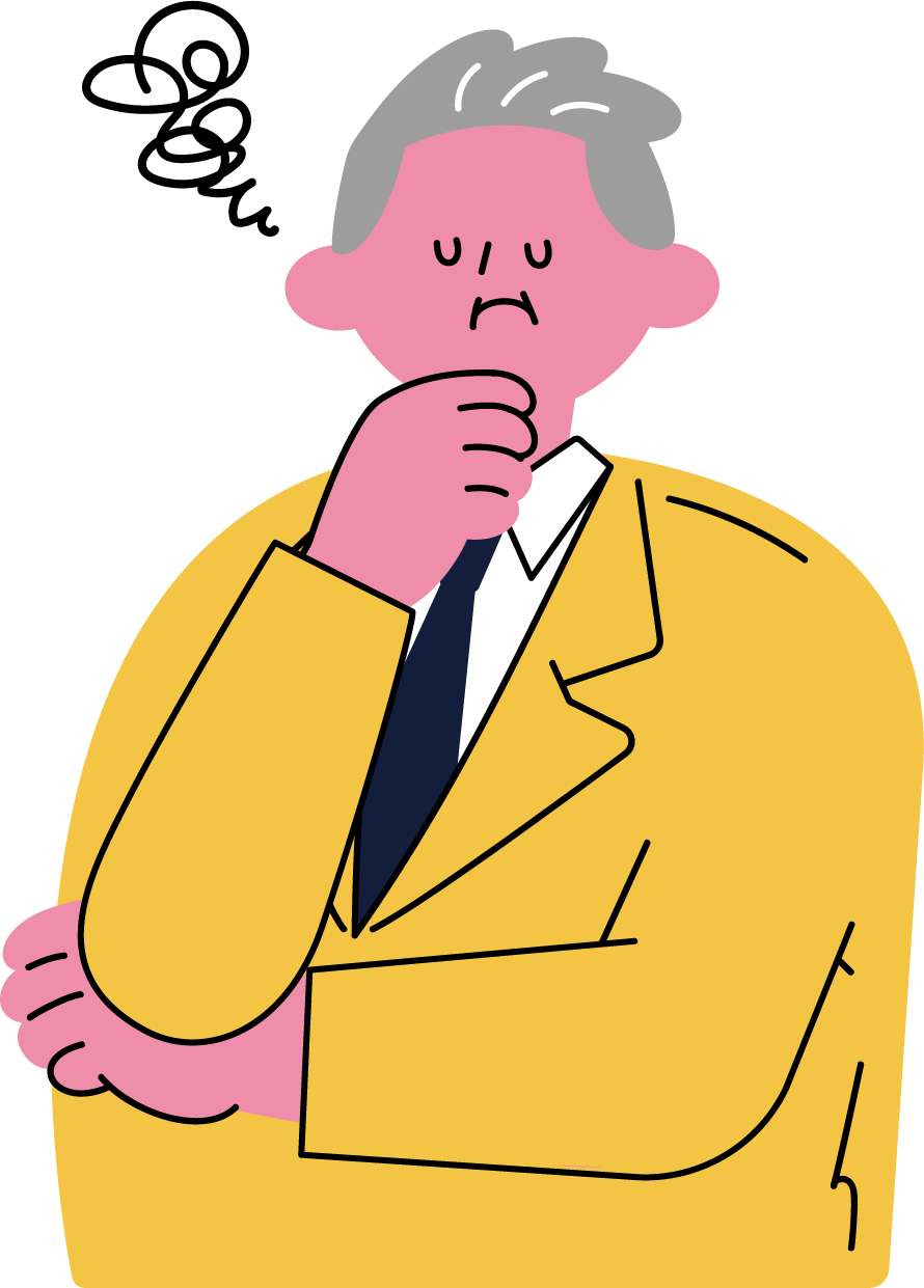 経営に悩む社長