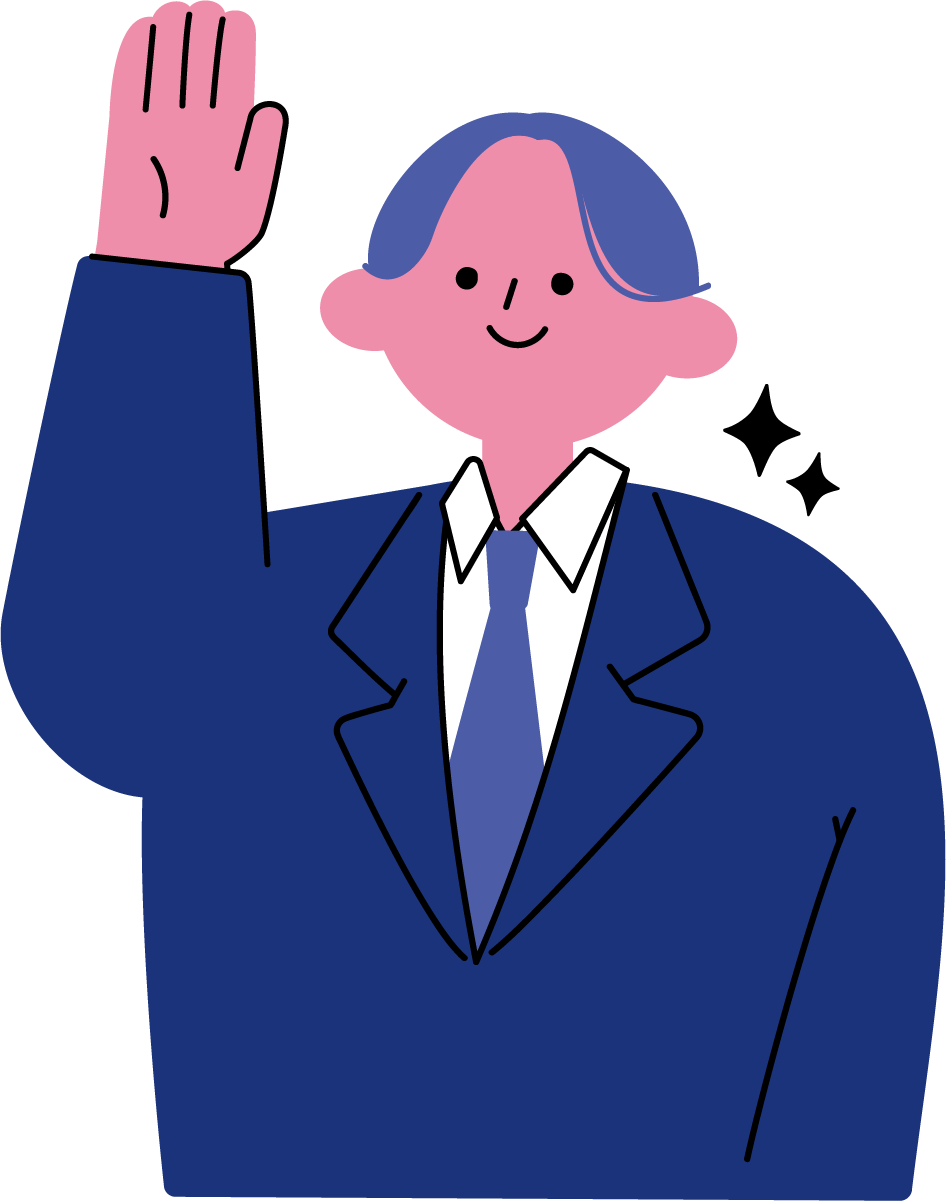 研修で質問する新入社員