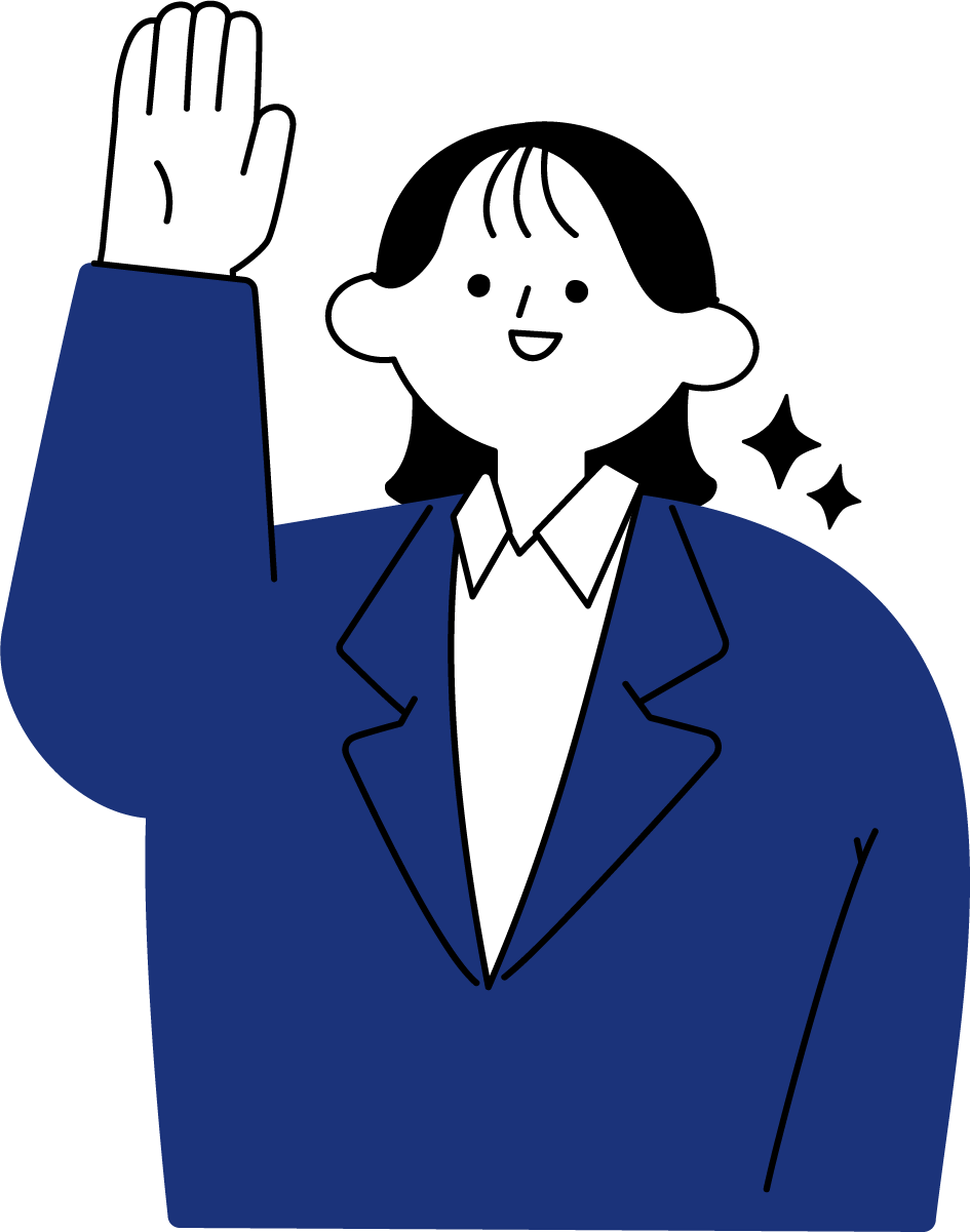OJTで質問する新卒女性